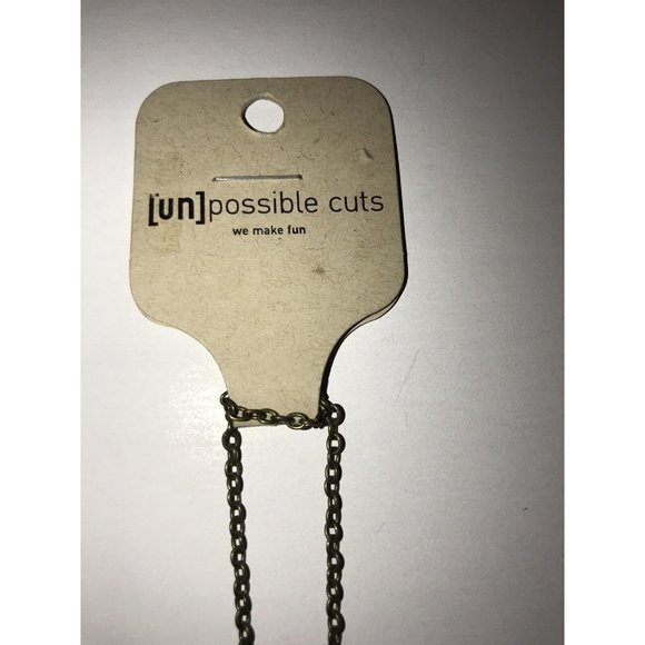 Unpossible Cuts Necklace Laser-cut Wood Pendant Wooden Jewelry Cute Popsicle - Picture 6 of 12